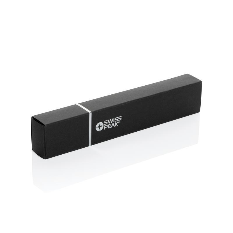 Swiss Peak Storm RCS Recycled Aluminum Dual Tip Pen - Black - Image 3